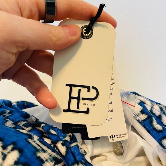 EPNY Golf Jacobean Ikat Paisley Print Pull On UV50+ Skort Size Small NWT - Picture 6 of 13